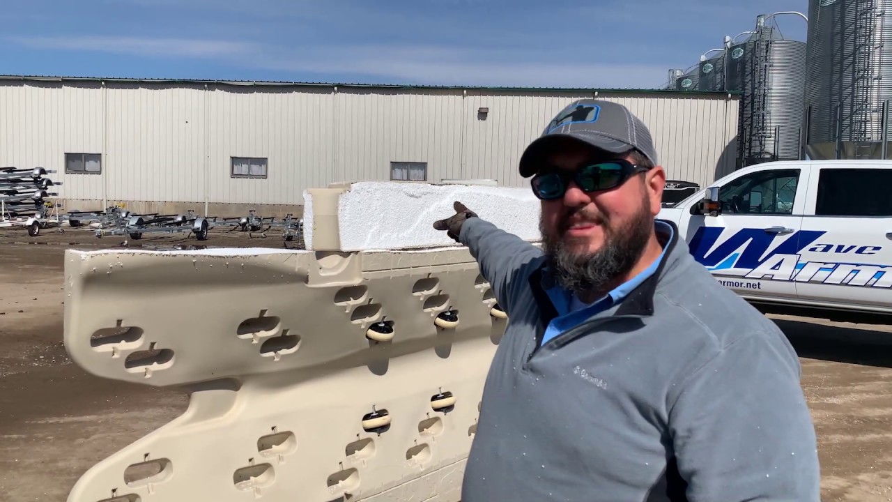 Wave Armor cuts open one of their jet ski ports!