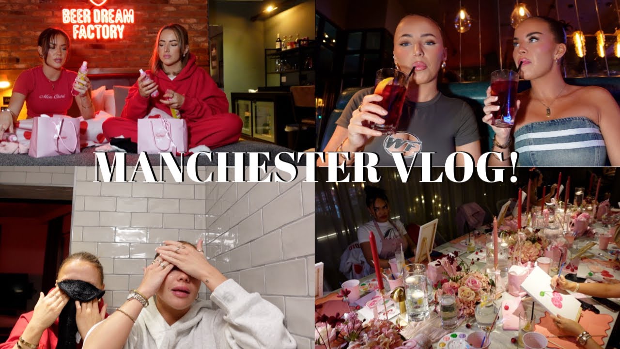 Come to Manchester with us for the first time EVER!! *We got VERY DRUNK lol! | Immie and Kirra