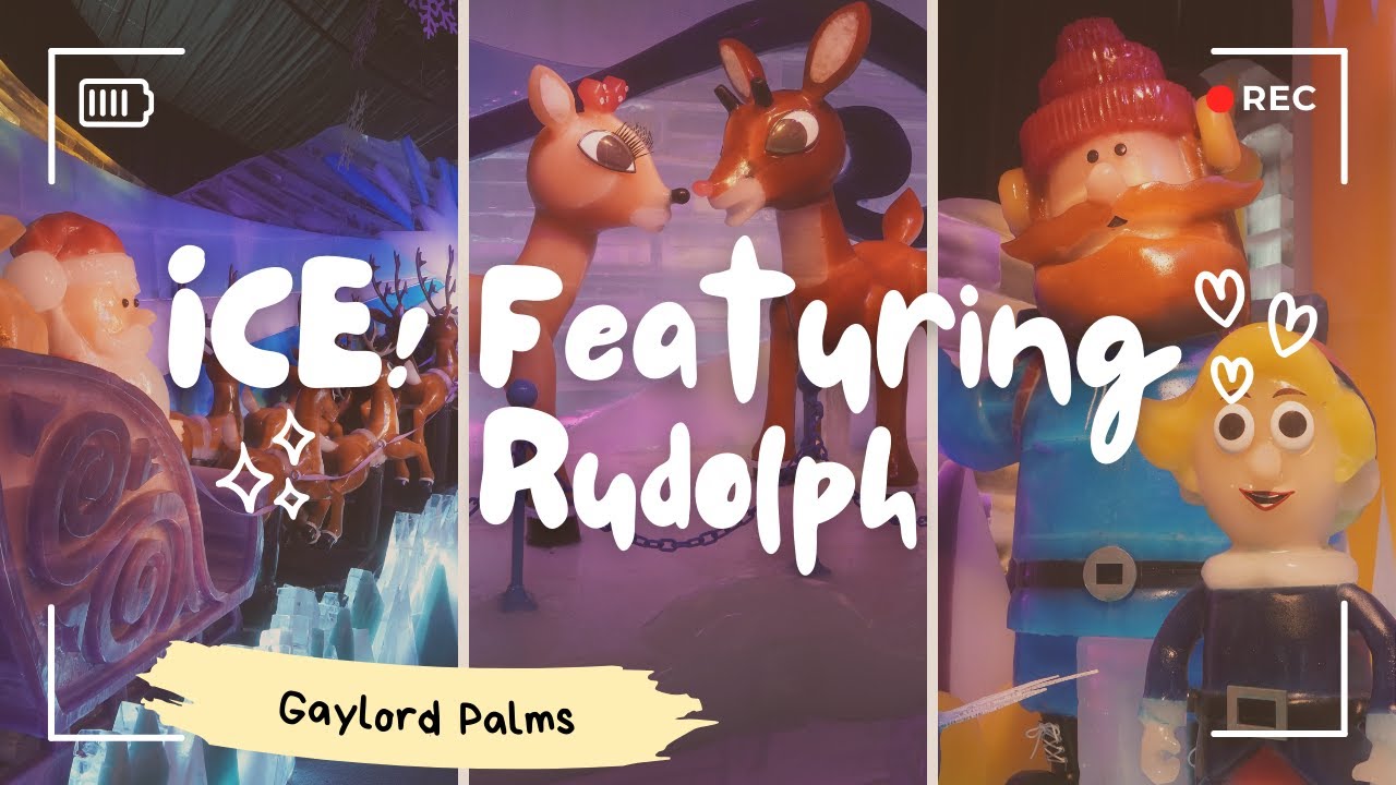 The Coldest Event In Orlando | ICE! Featuring Rudolph