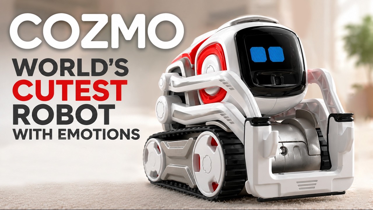 COZMO - World's Cutest Robot With Emotions