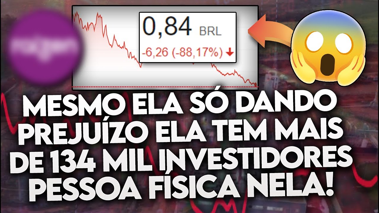 10 A&Ccedil;&Otilde;ES quase FALIDAS e com MUITOS INVESTIDORES! (PESSOA F&Iacute;SICA n&atilde;o TEM MEDO do PREJU&Iacute;ZO?) - TOP 10