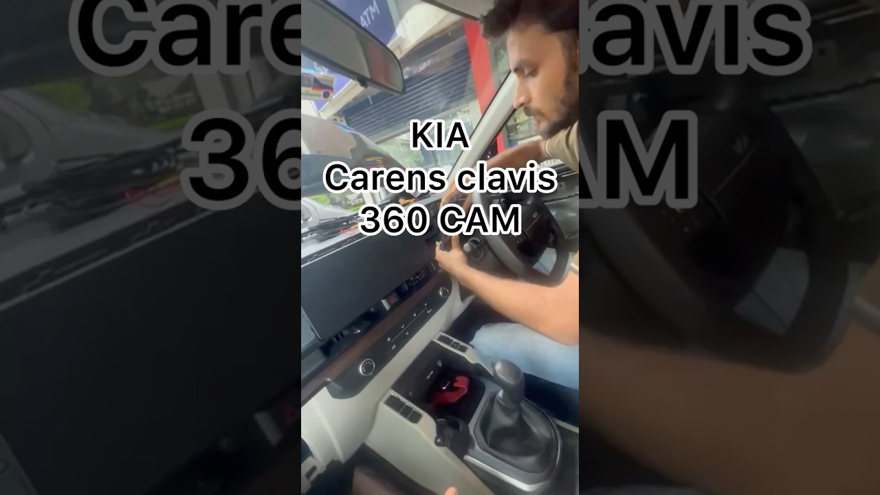 Kia carens clavis 360 CAM DM 9847941235 #caraccessoriesshop #automobile #modified