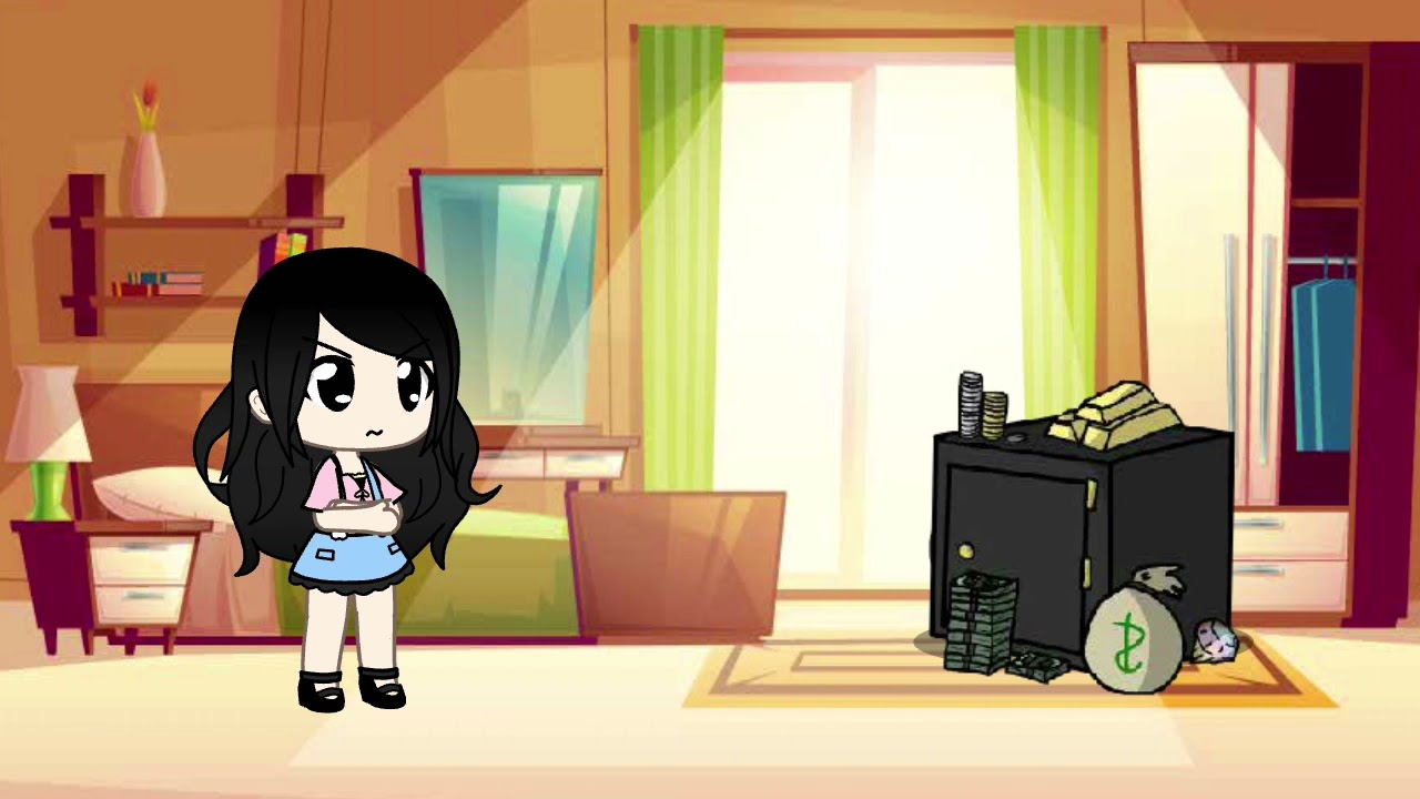 mi hermana cree que yo soy su mamá ❤️ (gacha life)