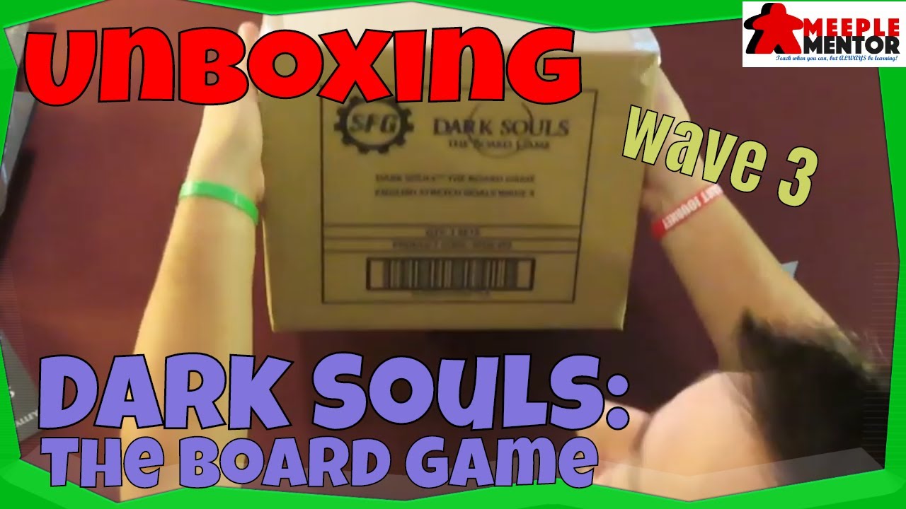 Unboxing Dark Souls the Board Game wave 3 expansions