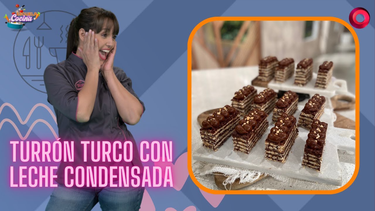 Turrón turco con leche condensada | #EscuelaDeCocina