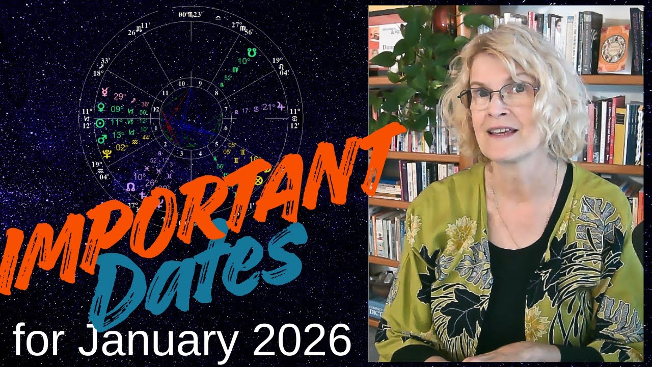 Январь 2026: Важные даты и транзиты. Необходимая вам астрологическая информация.