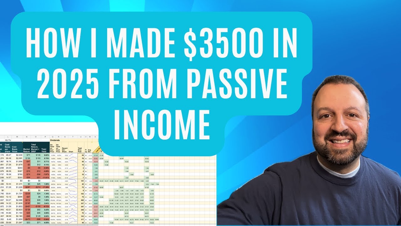 2025 Summary of how I made $3500 in just 4 months from Passive Investments!