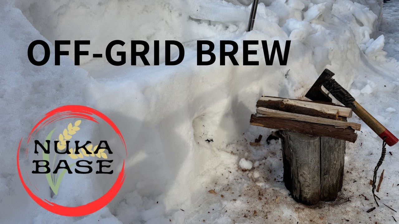 Silent Survival ASMR | Making Char Cloth with a Snow Stove