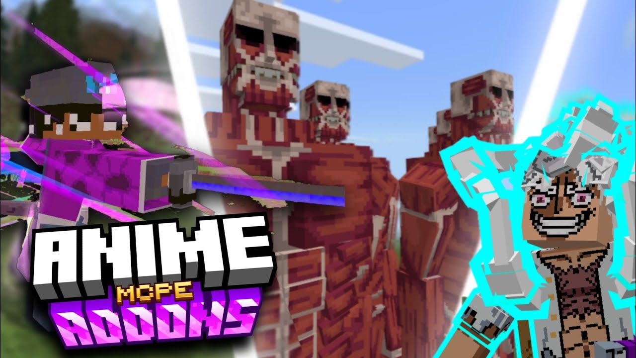 Лучшие аниме-аддоны для MCPE 1.21+