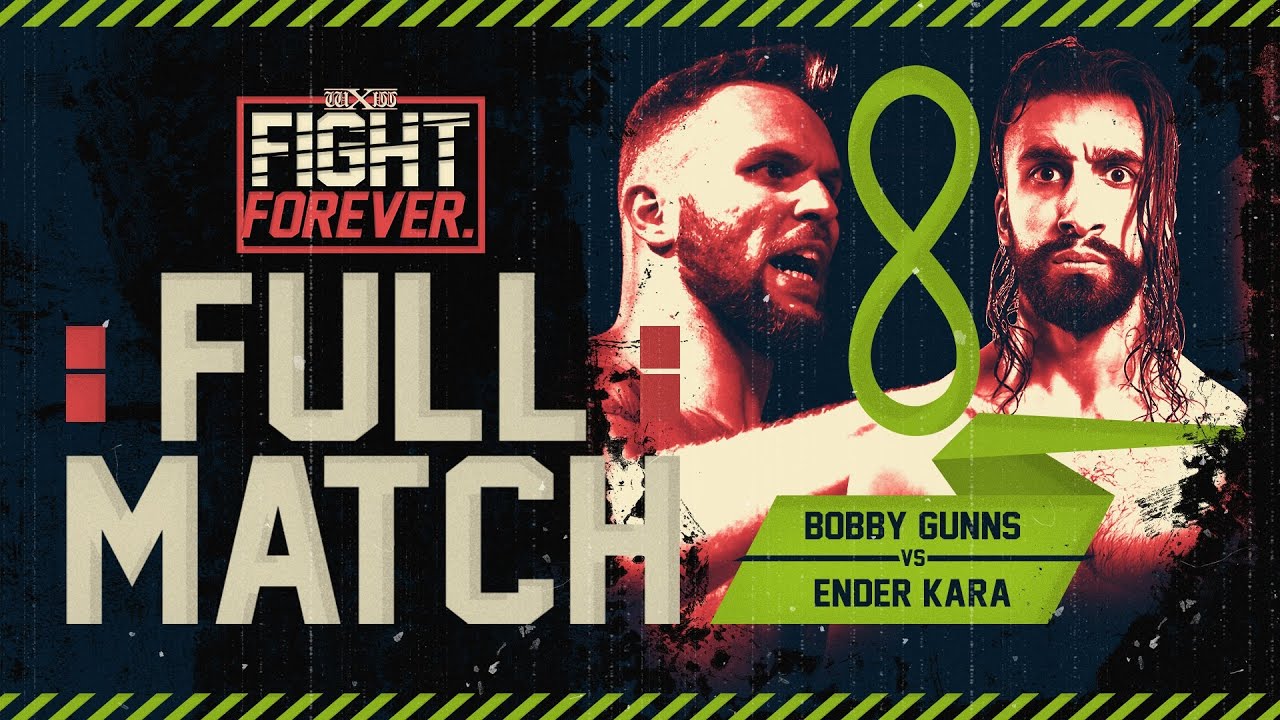 BRUTAL kicks and slaps - Ender Kara vs Bobby Gunns - wXw Fight Forever FULL FREE MATCH