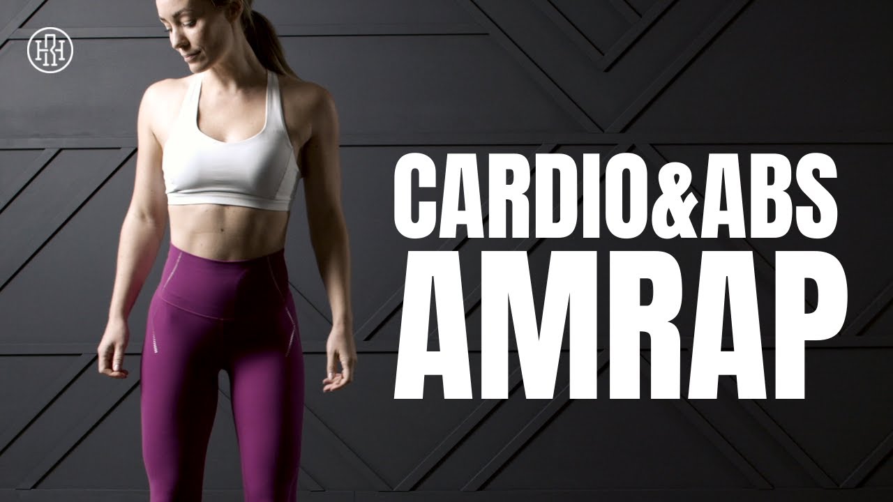 🔥Cardio & Abs AMRAP Workout // No Equipment
