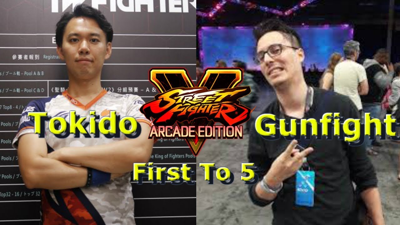 SFV AE - Tokido VS #1 Ranked Alex Gunfight | First To 5