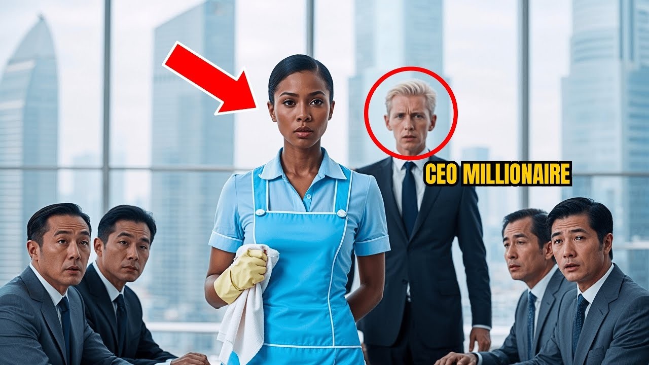 Billionaire CEO PANICS Without a Chinese Translator — Until the Black Janitor Takes Over and…