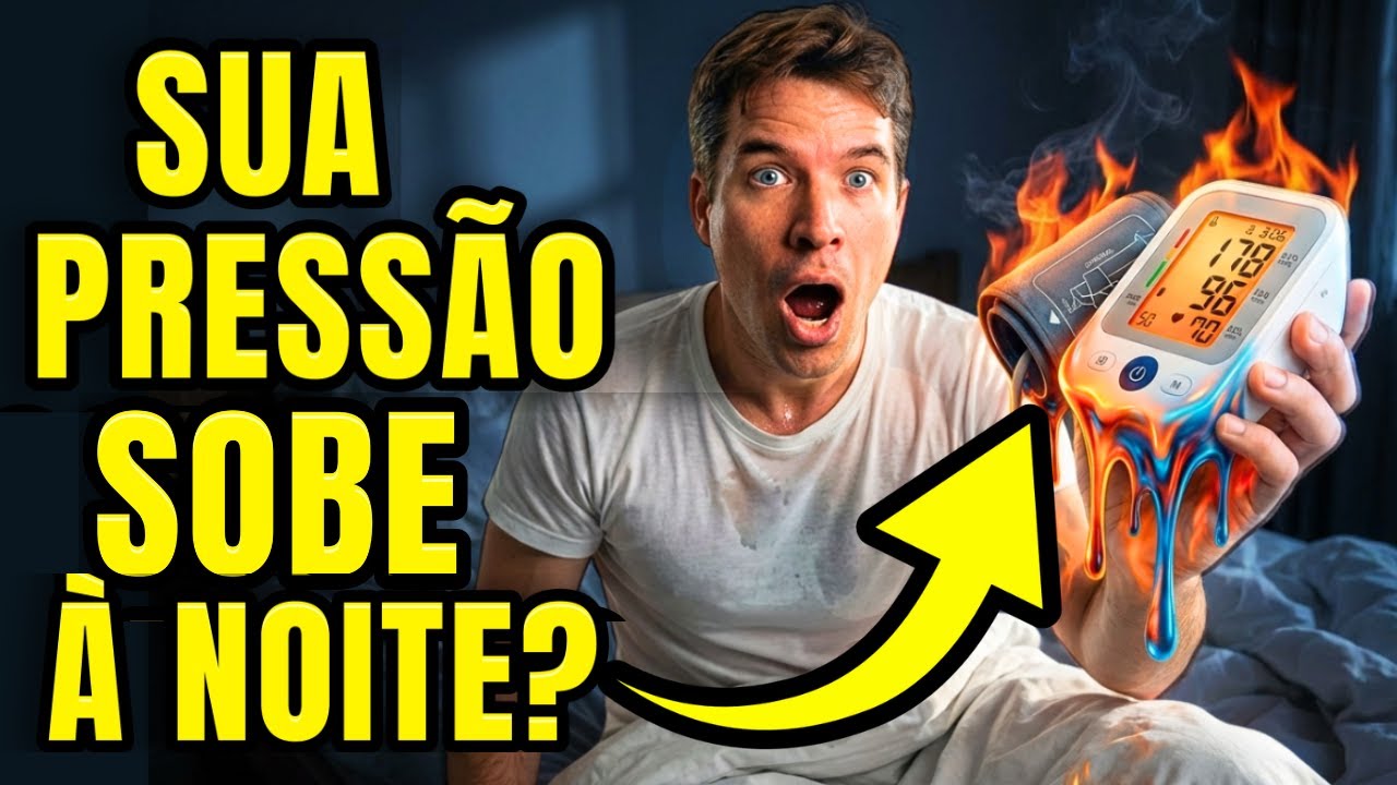 Sua Pressão DISPARA Enquanto DORME? (O Sinal que Poucos Sabem)