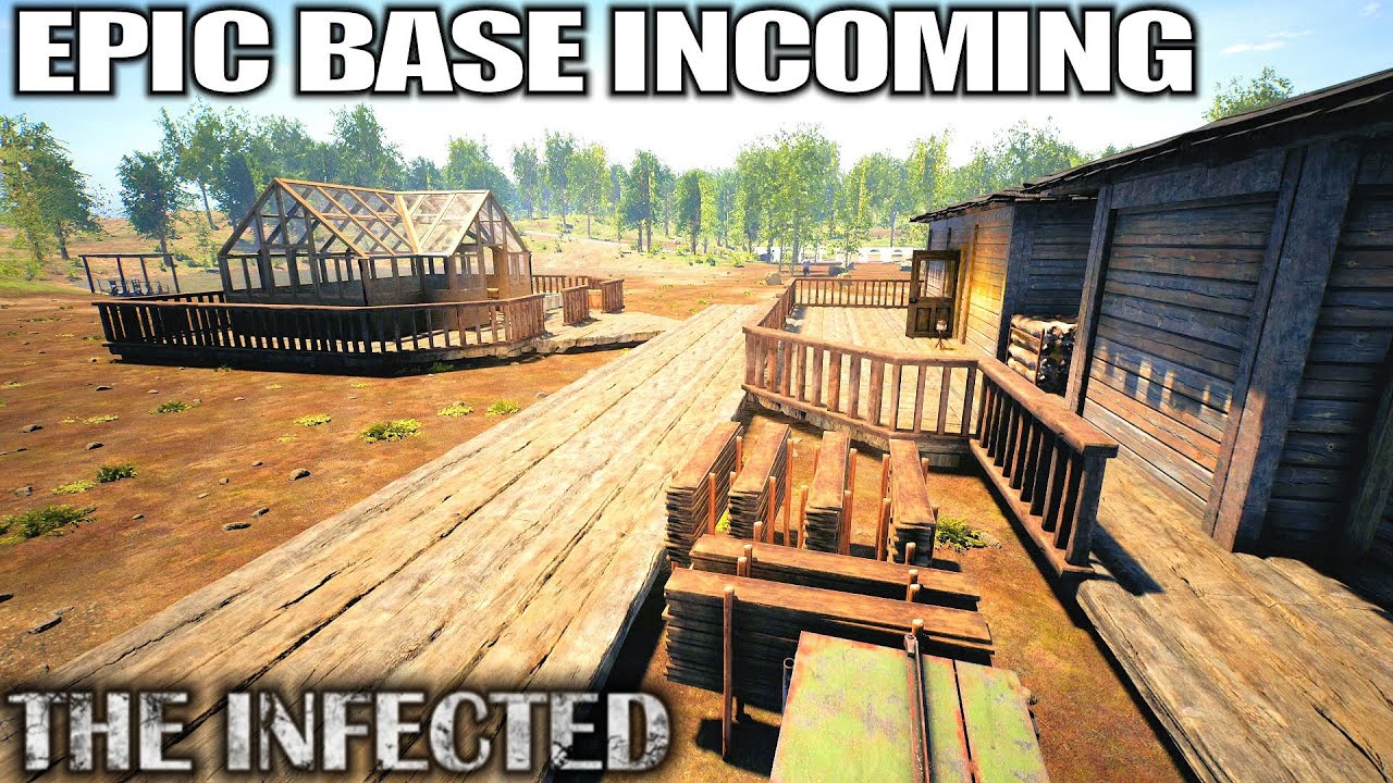 Base Layout Starts With Greenhouse | The Infected Gameplay | Part 08