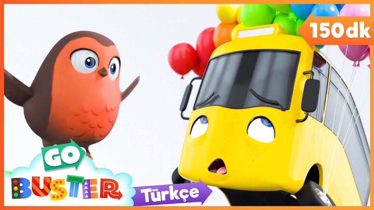 Buster ve Balonlar 🎈| Go Buster Türkçe - Çocuk Çizgi Filmleri