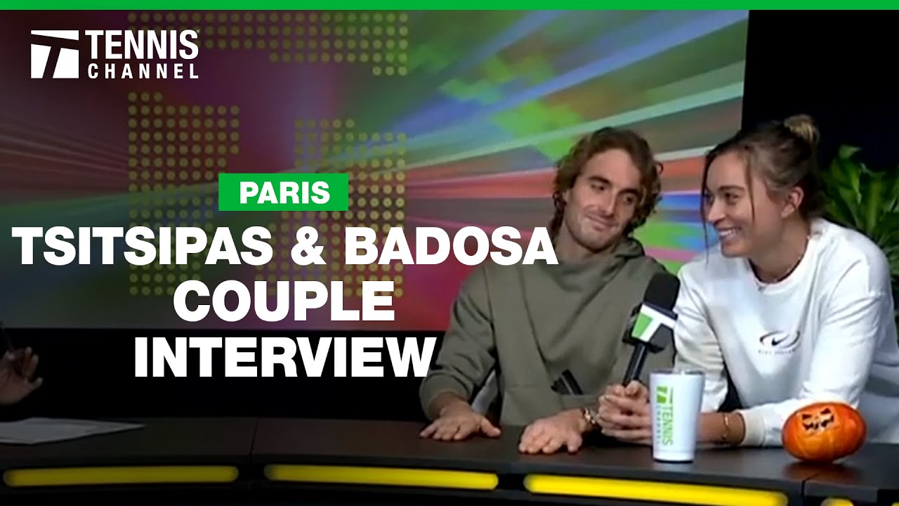 Power Couple Tsitsipas and Badosa Talk Romance in the City of Love | 2024 Paris 3rd Round Interview