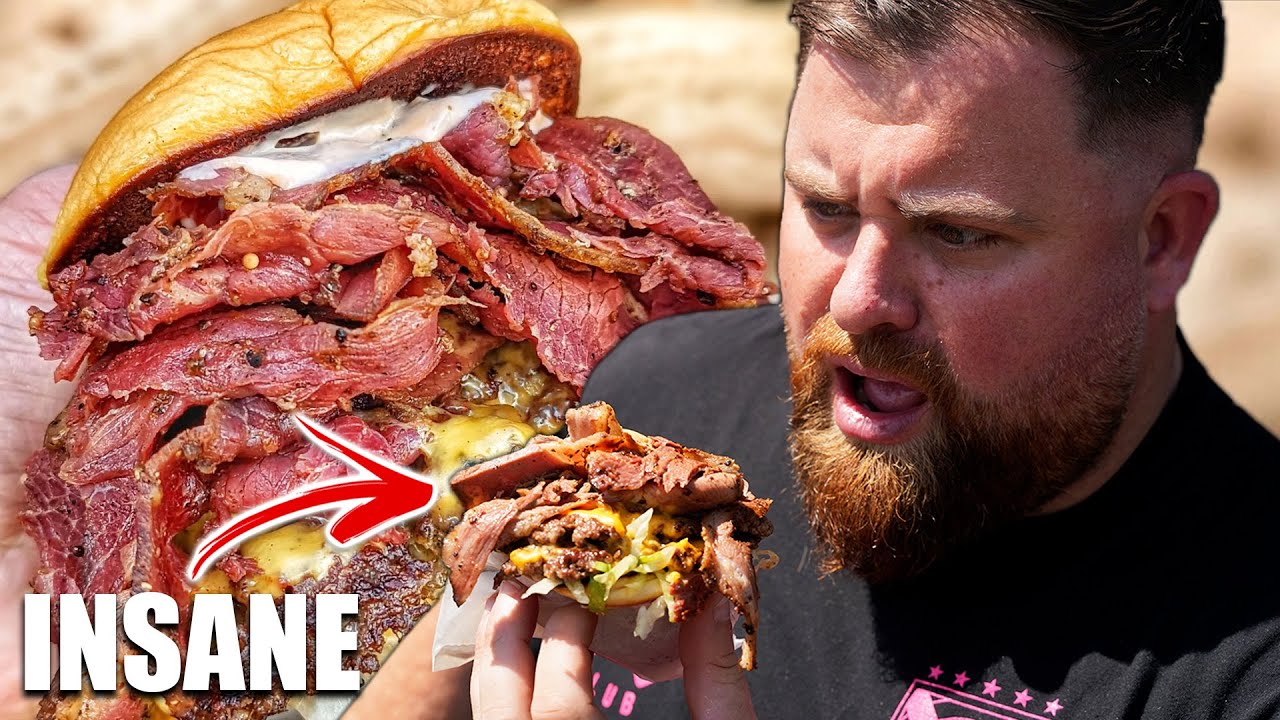 GIANT PASTRAMI BURGER IN EAST LONDON | FOOD REVIEW CLUB
