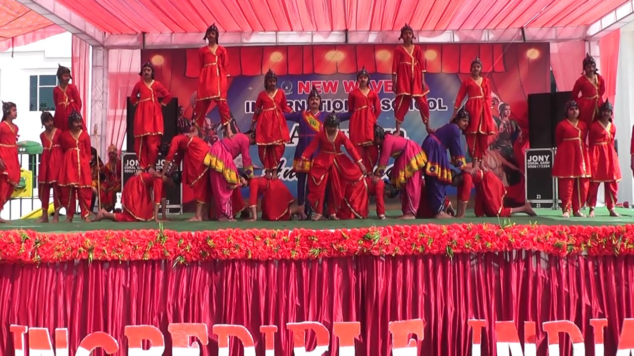 Malhari | Annual Function | New Wave International School