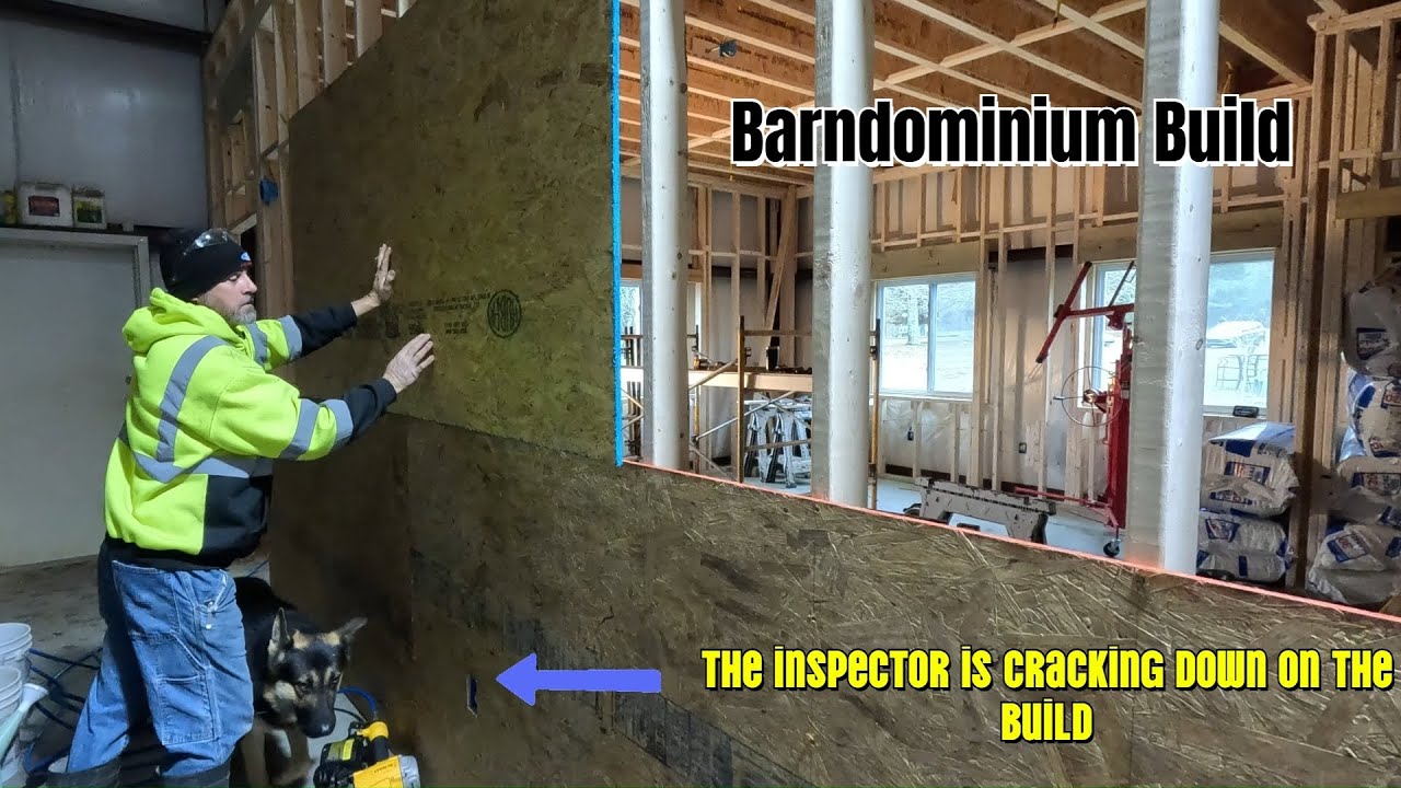 Barndominium Style Build | Starting to close in the room | A look at a new piece of equipment