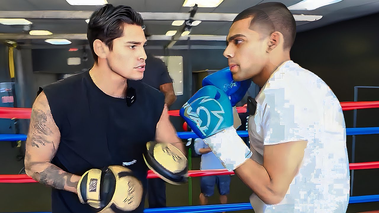 Ryan Garcia Trains N3on..