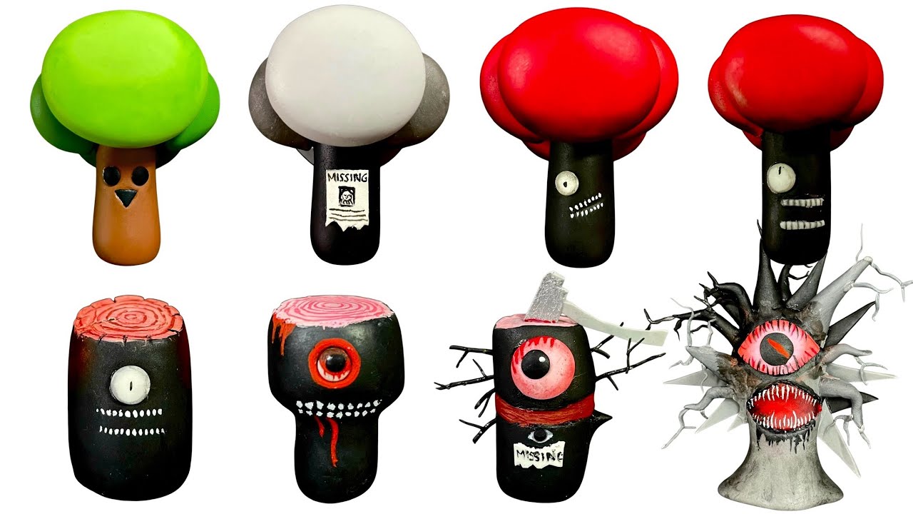 Todas las FASES de MR. TREE de PLASTILINA