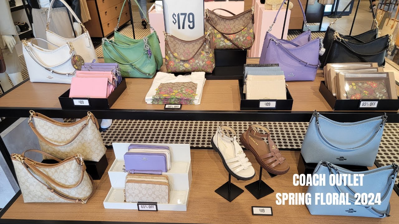 COACH OUTLET: SPRING FLORAL COLLECTION 2024
