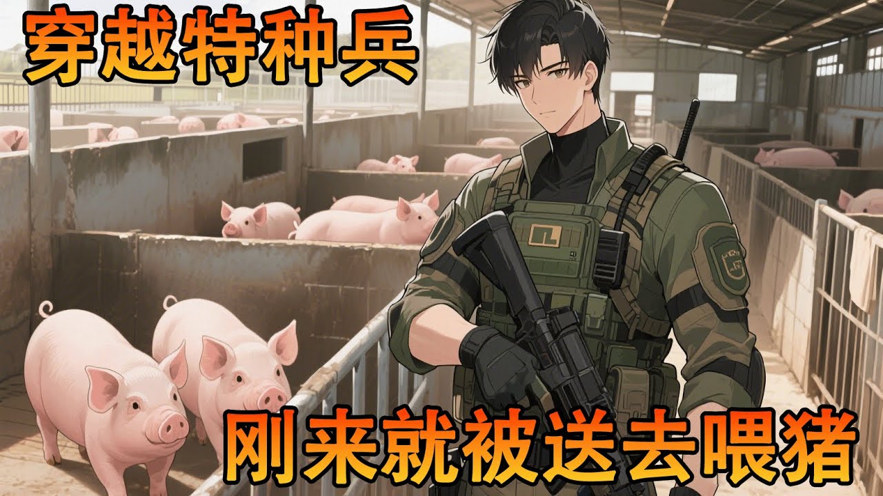 穿越特種兵世界，服從分配去餵豬，卻覺醒死射天賦。視察日一槍碎盡空中移動靶，首長怒拍桌：這是後勤兵？#小说 #穿越 #热血 #冒险
