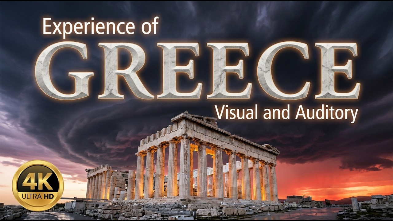 GREECE: The Floating Monasteries of Meteora | 4K Cinematic Journey