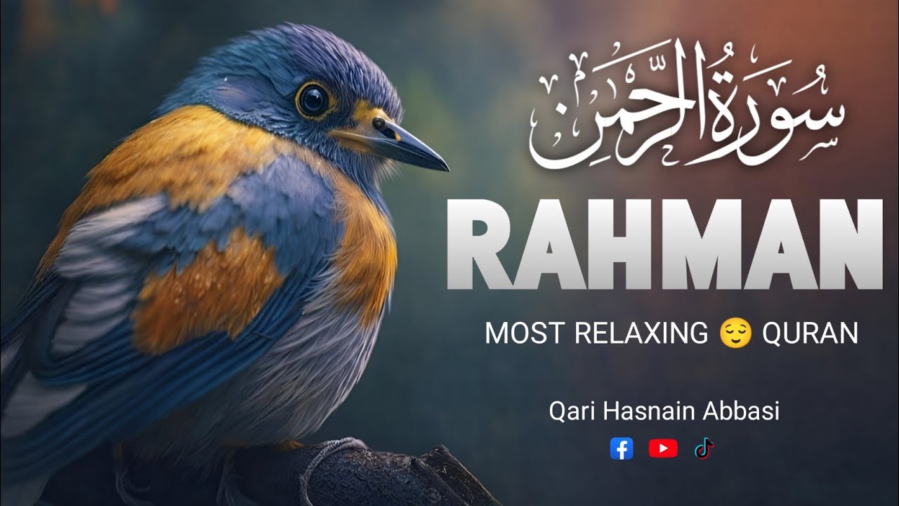 Surah Ar-Rahman | The Most Beautiful & Soothing Quran Recitation🤍| Brings Instant Peace(سورة الرحمن)