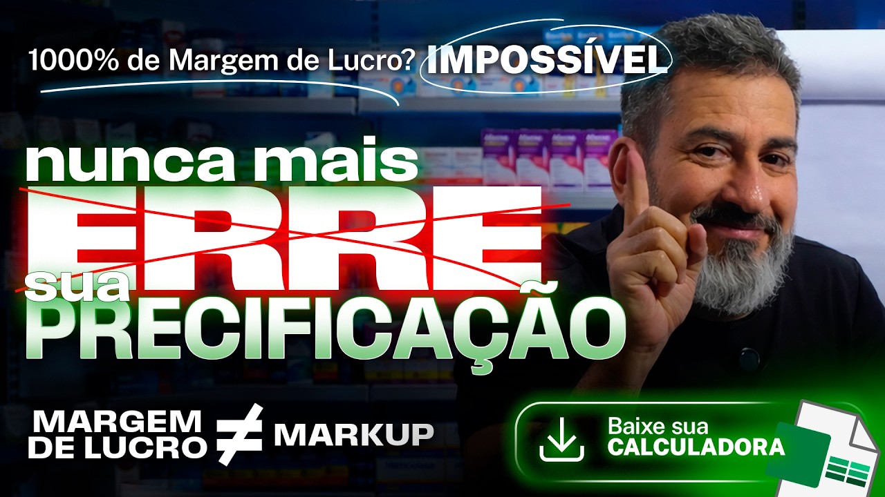 Markup vs Margem de Lucro na Farmácia: Pare confundir e entenda como precificar certo #metodobulla