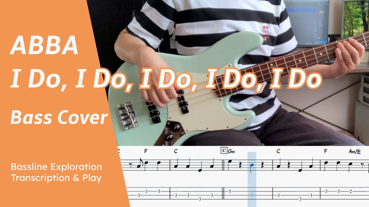 ABBA - I Do, I Do, I Do, I Do, I Do - Bass Cover