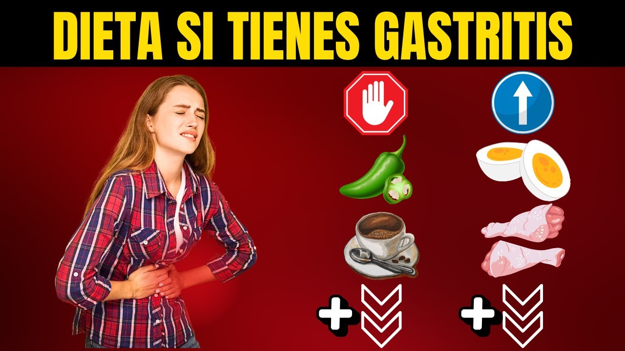 &iexcl;EVITA estos ALIMENTOS si tienes GASTRITIS! (Y qu&eacute; comer en su lugar)