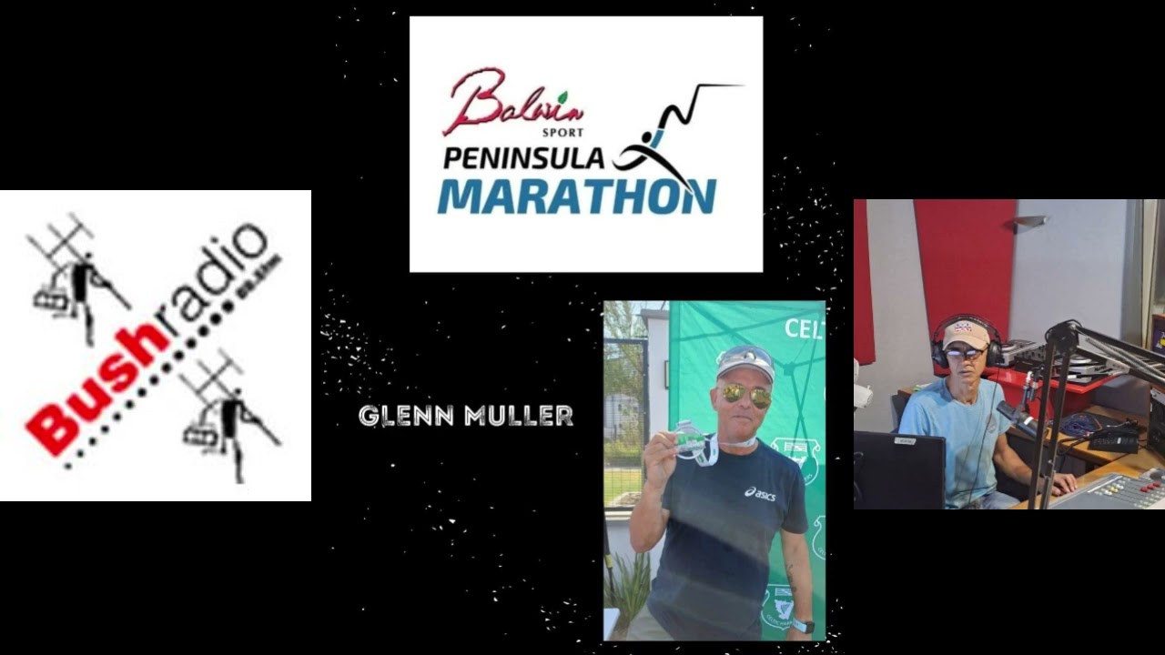 Race Director Glen Muller of Balwin Peninsula Marathon 2026 on The Running Track show at Bush Radio