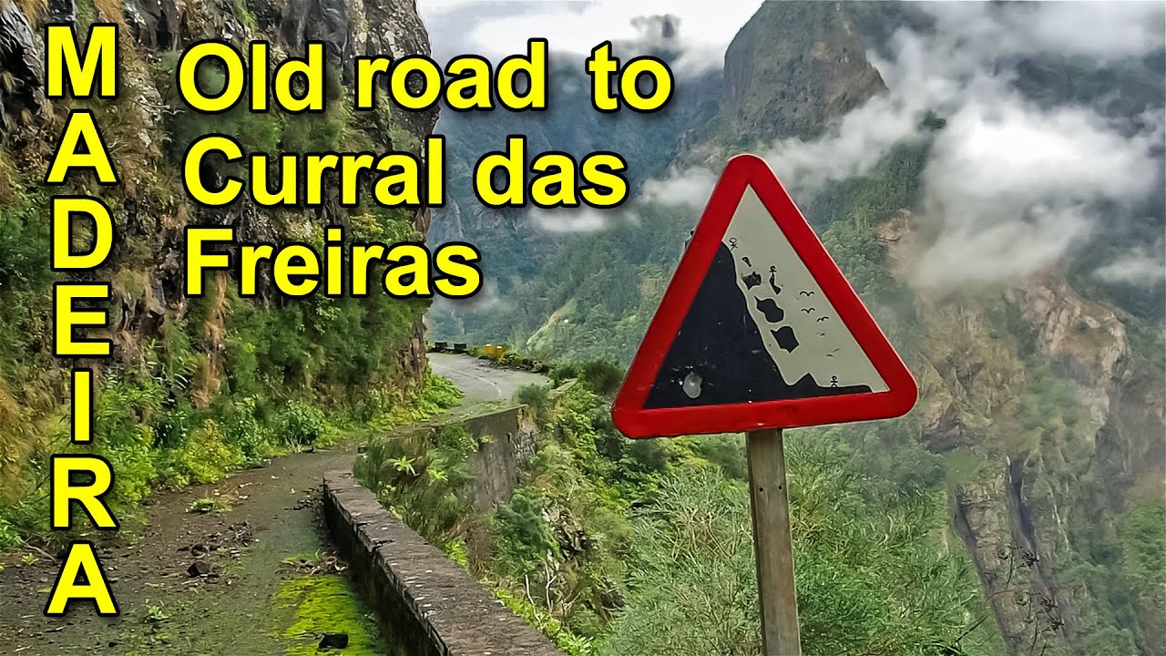 Madeira, vanha hylätty tie Nunnalaaksoon (Eira do Serrado - Curral das Freiras). 060.