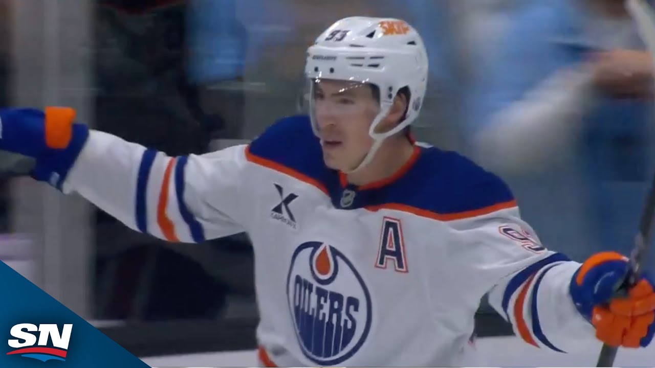 Oilers' Ryan Nugent-Hopkins Forces Turnover Before Burying OT Winner