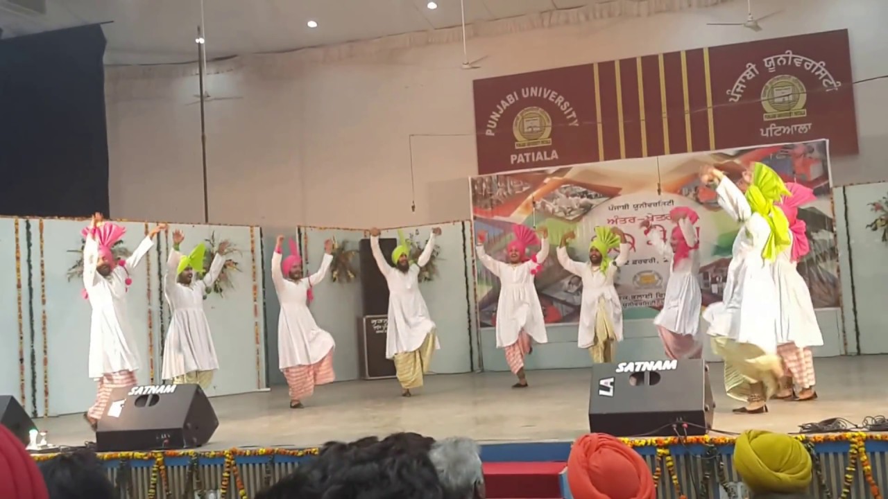 Jhoomar Punjabi University Patiala at Lok mela| Interversity 2016|Bhangra Lovers Official