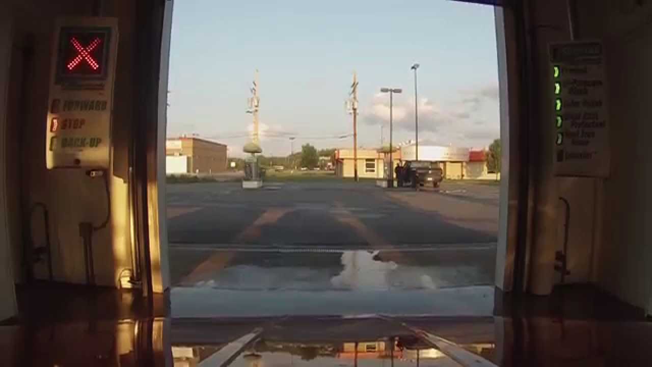 GoPro Hero 3 Hood Mounted Through Touchless Car Wash with Dry Cycle