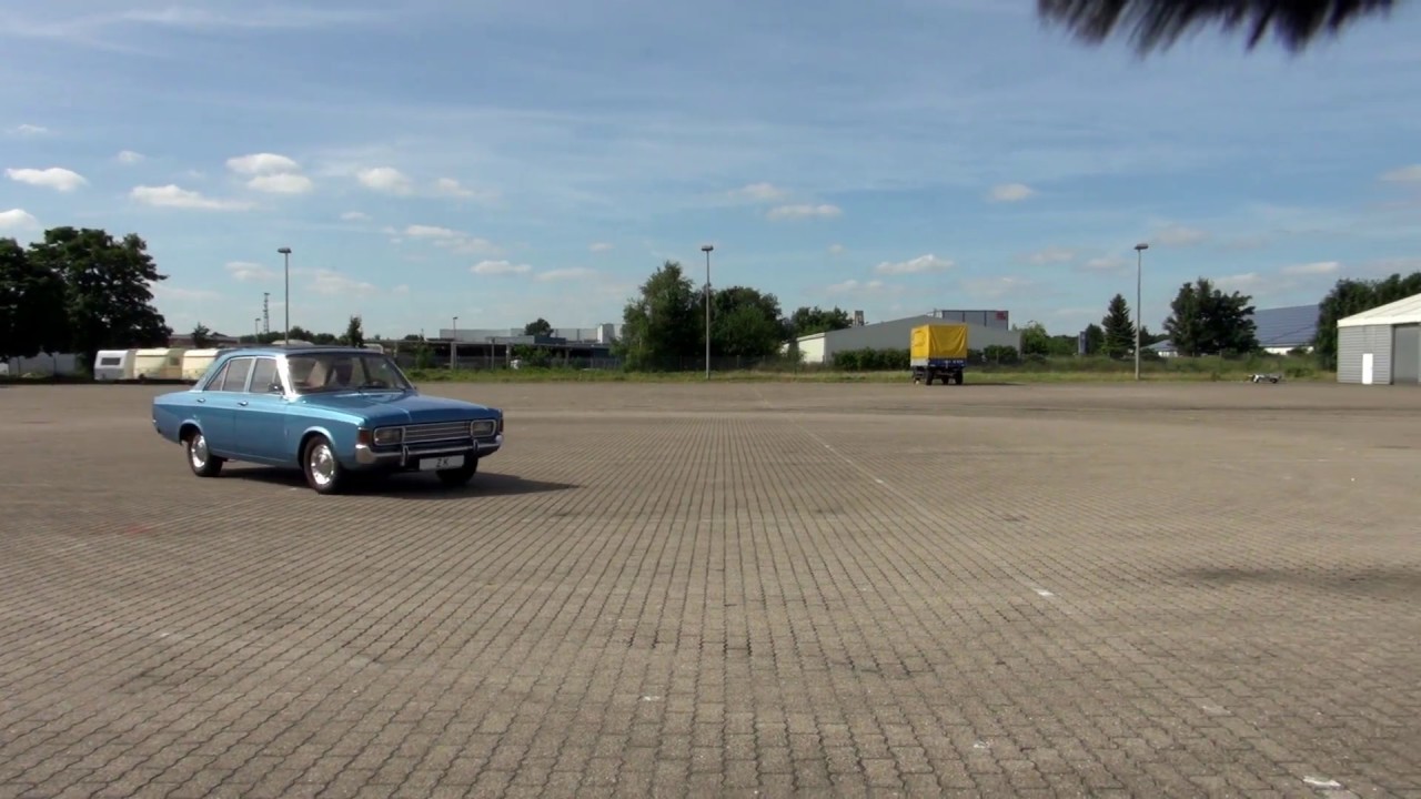Ford Taunus 17M Probefahrt Sound Oldtimer Youngtimer Badewanne