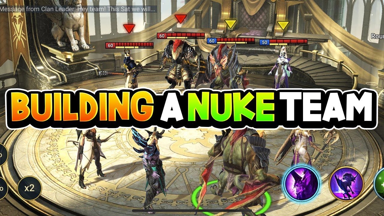 How to Build a SPEED NUKE Team in Arena | Raid Shadow Legends