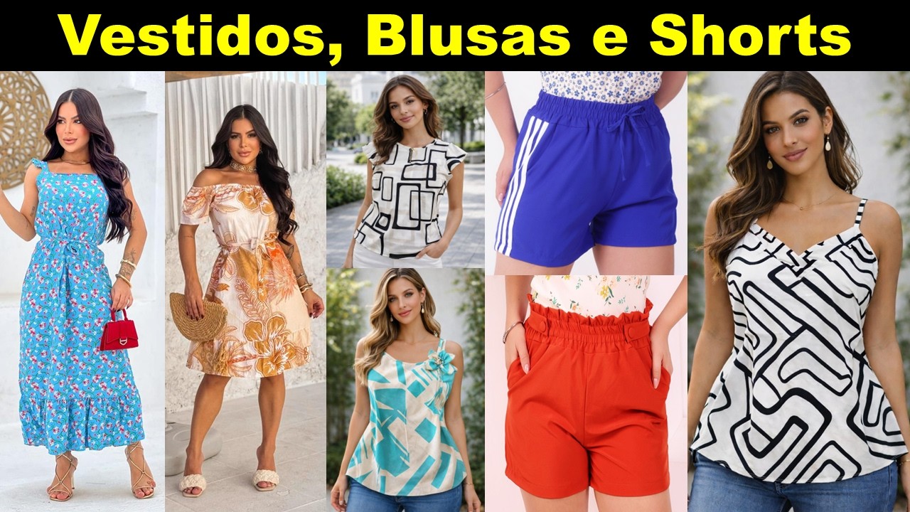 FABRICANTE DE VESTIDOS, BLUSAS E SHORTS NO CREPINHO EM SANTA CRUZ DO CAPIBARIBE PE