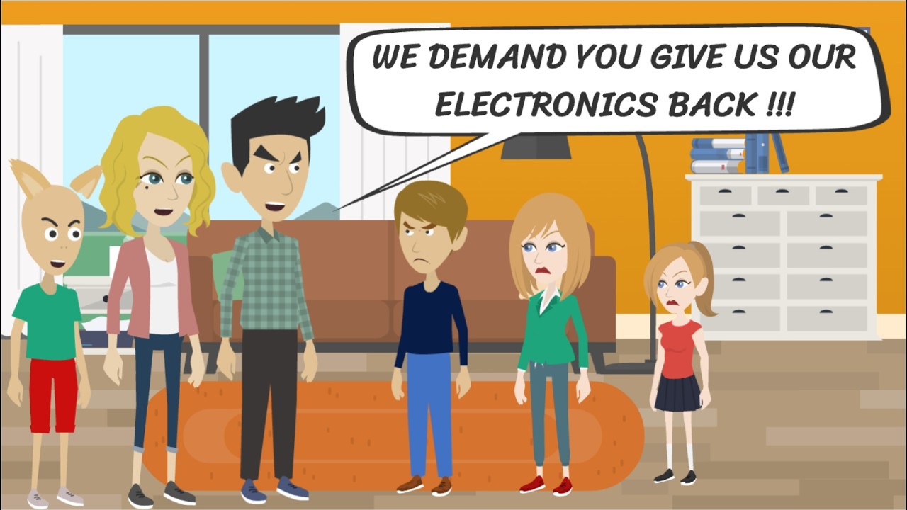 Joseph, Roger and Nancy Demand Sara to Give Their Electronics Back