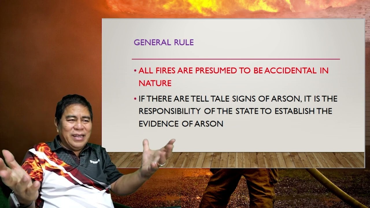 Meaning of Arson