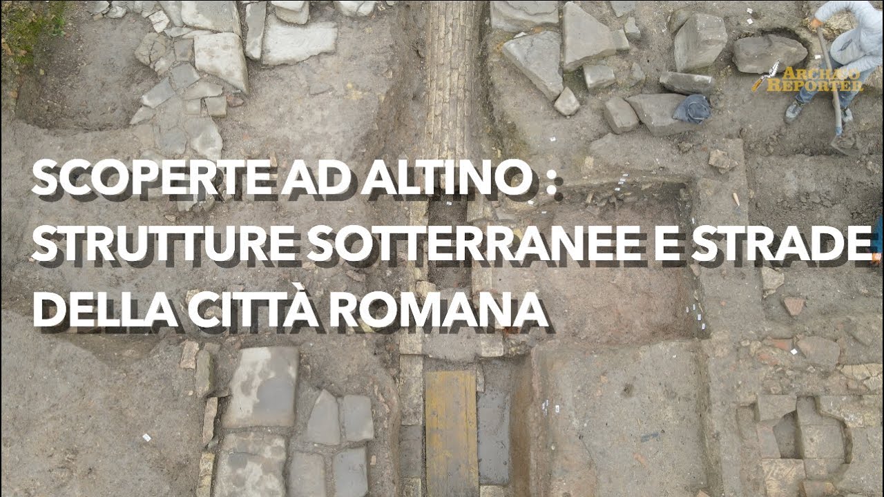 Ultime scoperte ad Altino: le canalizzazioni sotterranee romane funzionano ancora