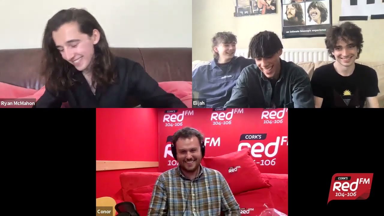 Inhaler speak to Conor Halpin on Green on Red | Cork's Red FM 104-106 FM