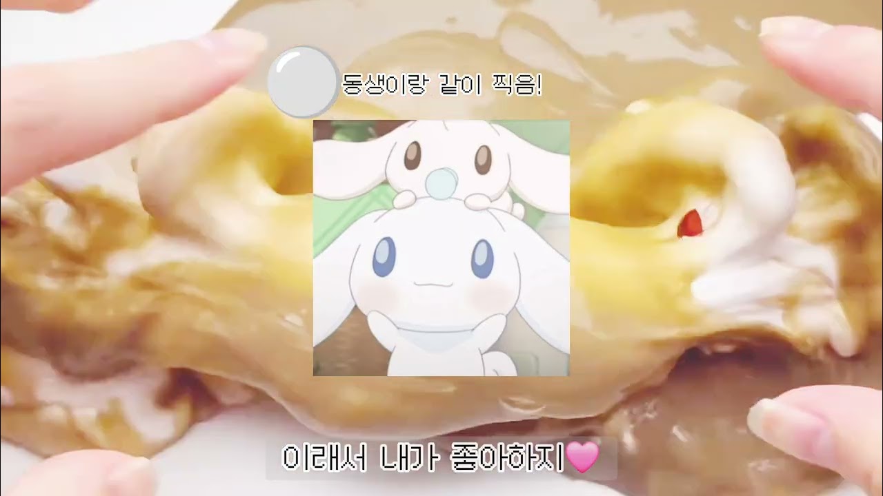 새 무리에서 또 팽당한 마이멜로디 삶체험 액괴 시리즈 슬라임 염탐 인스타그램 