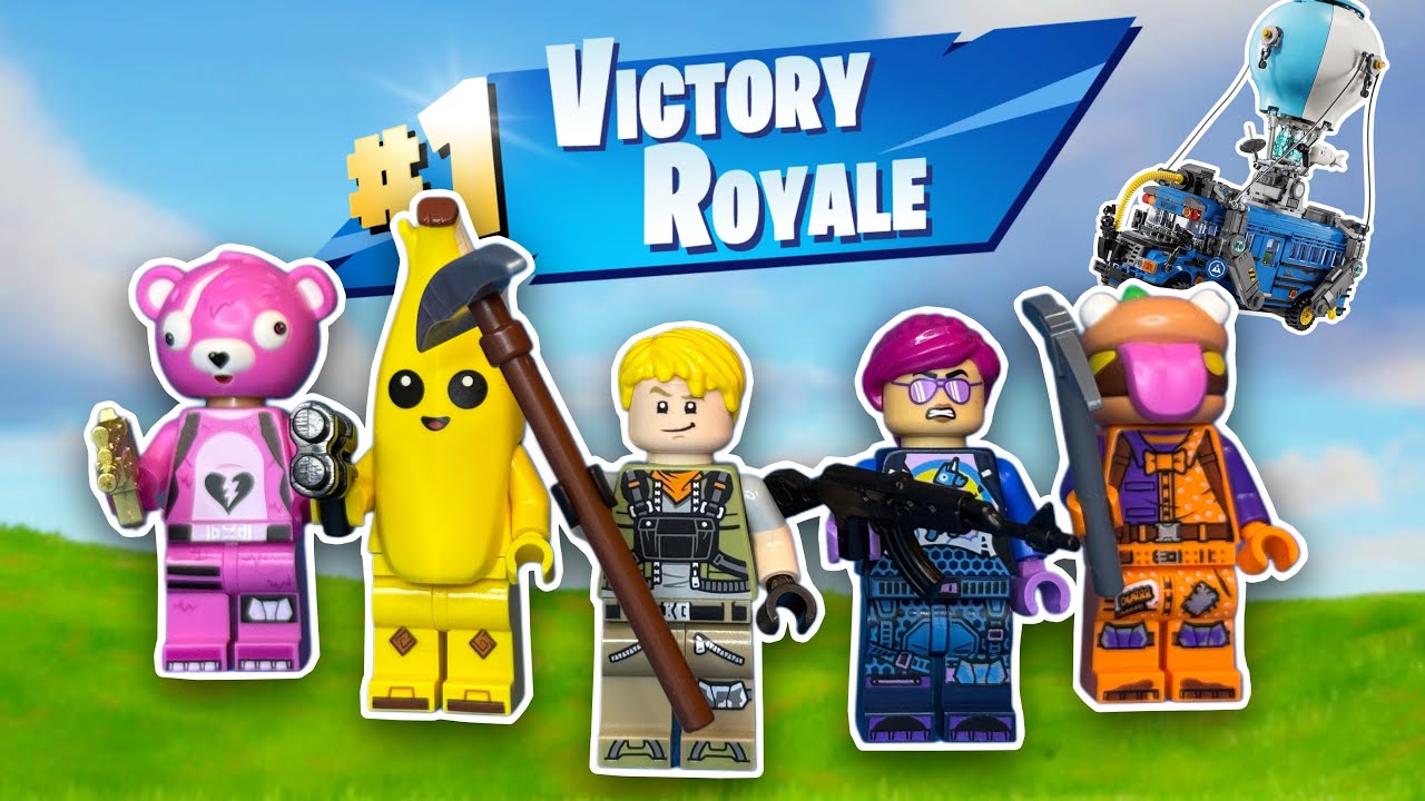 Я построил игру Fortnite из Lego