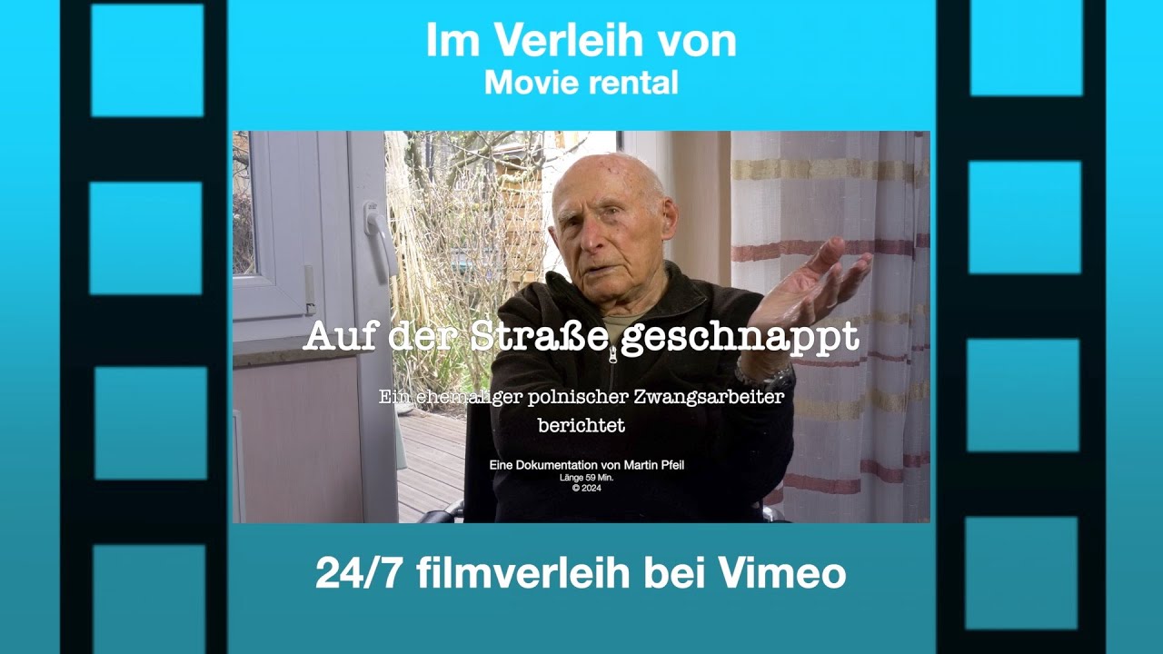 Der 102jährige ehemalige polnische Zwangsarbeiter Josef berichtet (Im 24/7 filmverleih)