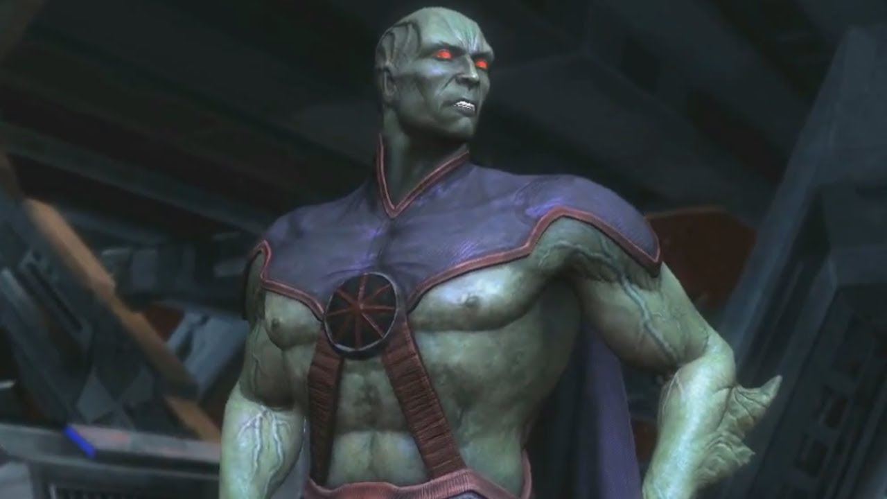 Martian Manhunter Reveal - Injustice: Gods Among Us - Evo 2013