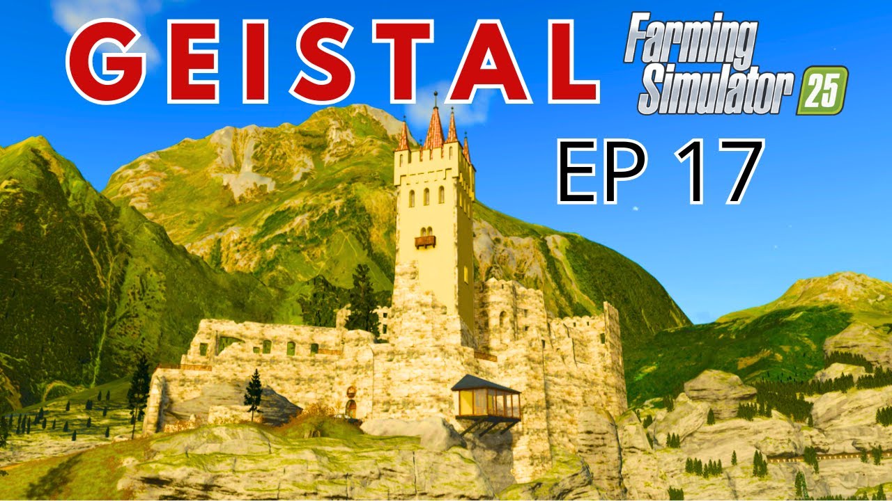 We found a collectible in the castle - FS25 - EP 17 - Geistal
